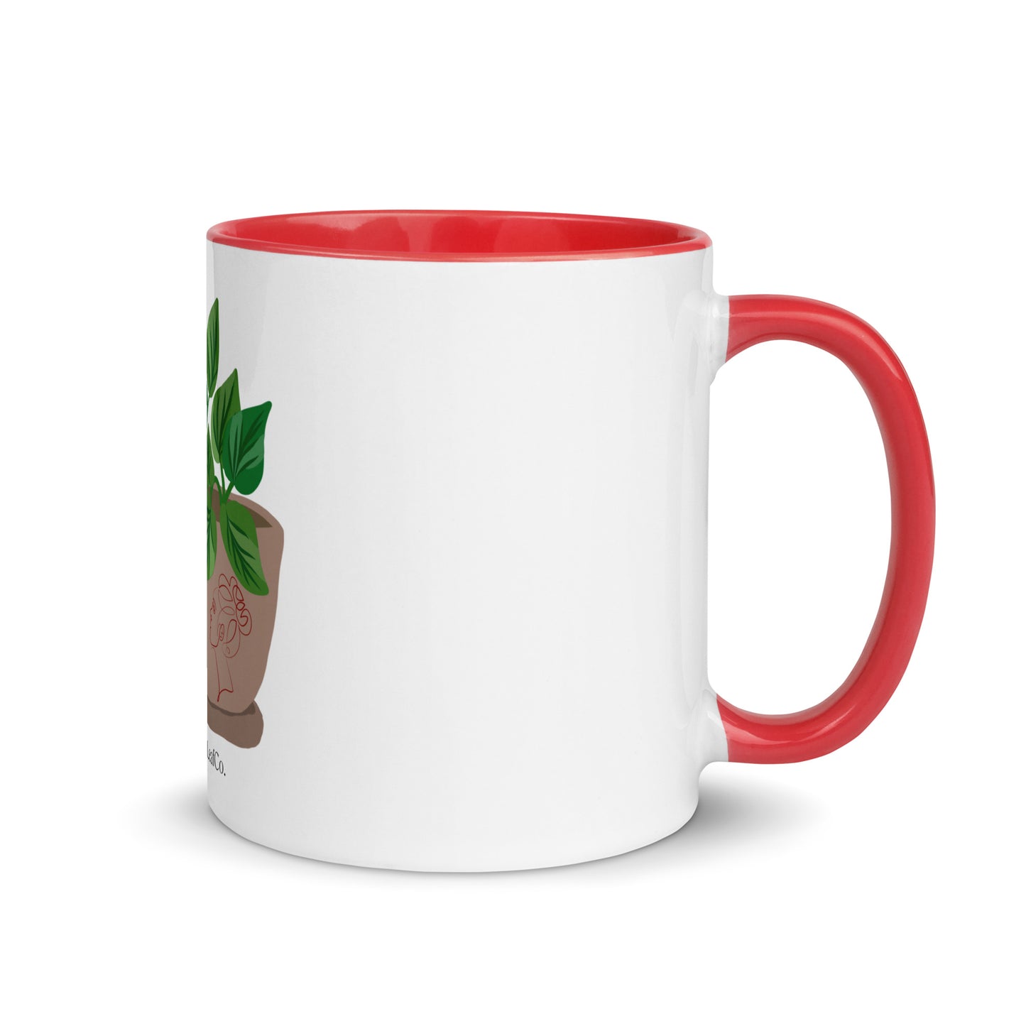 Coastal Maine  Inspired Mug with Color Inside