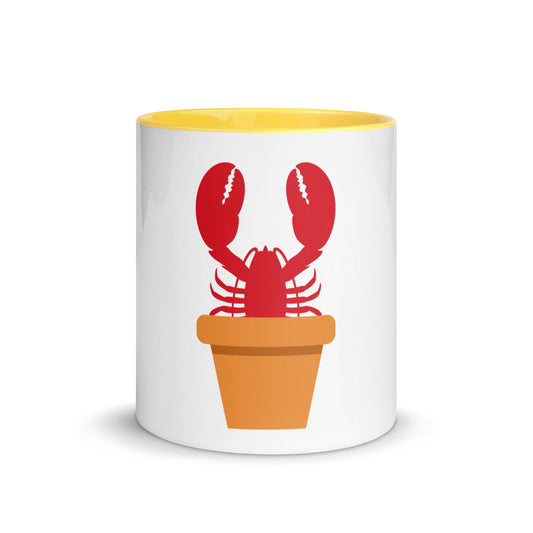 Coastal Maine Inspired Mug with Color Inside