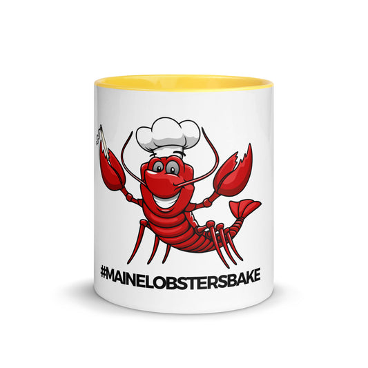 Coastal Maine Inspired Mug with Color Inside