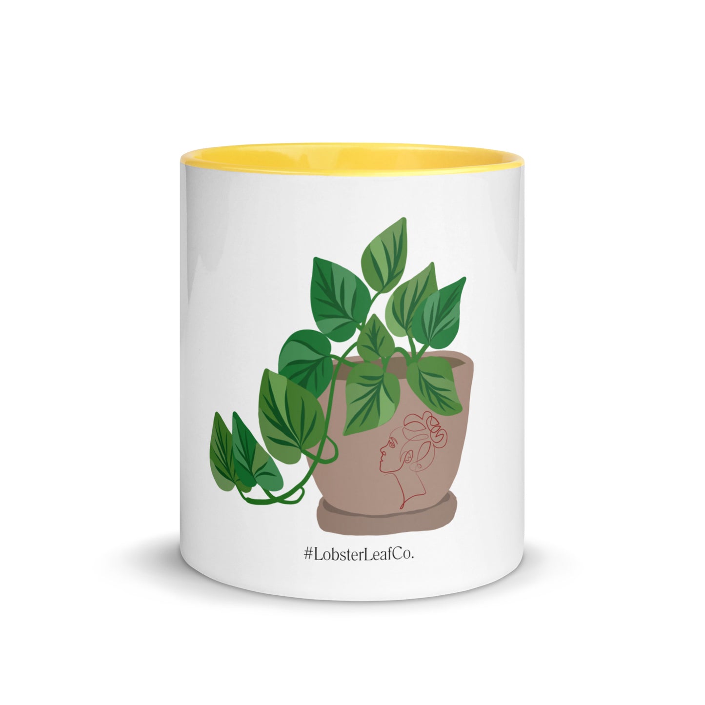 Coastal Maine  Inspired Mug with Color Inside