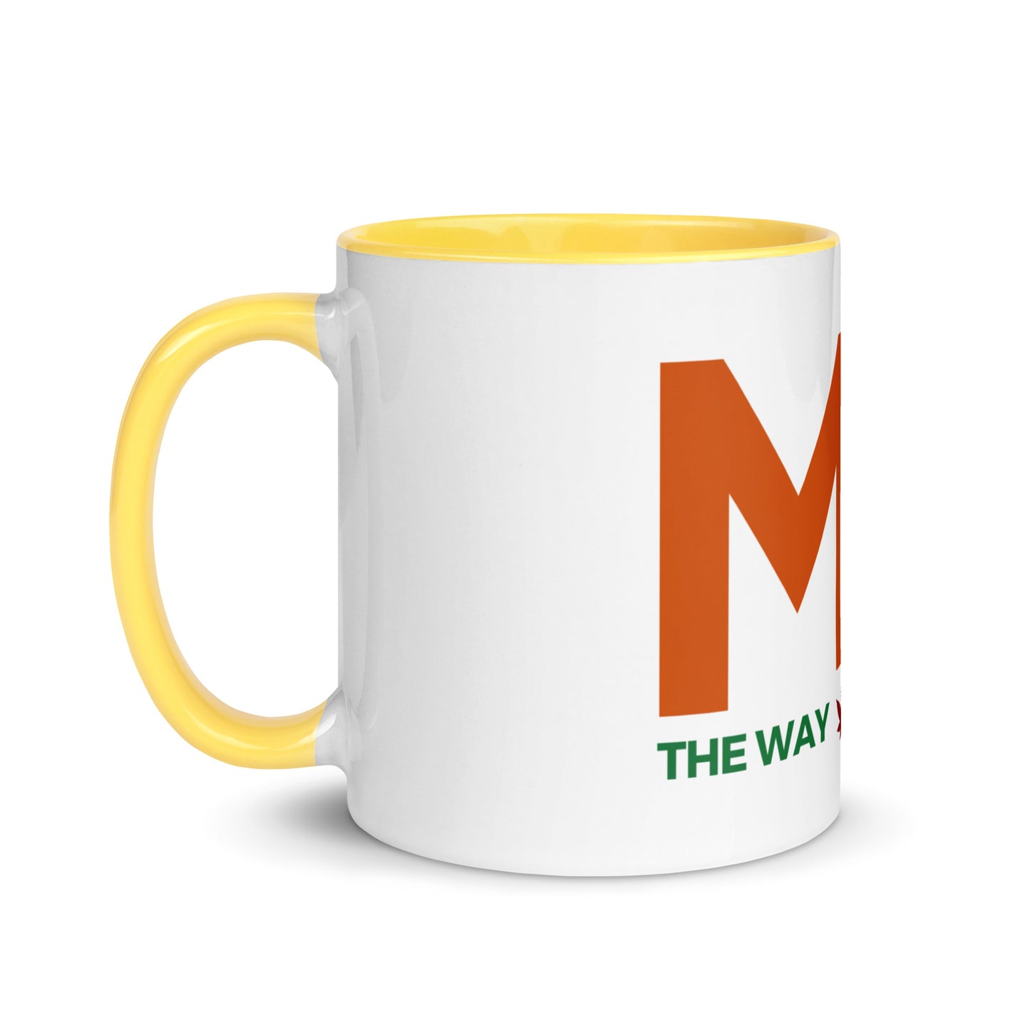 Coastal Maine  Inspired Mug with Color Inside