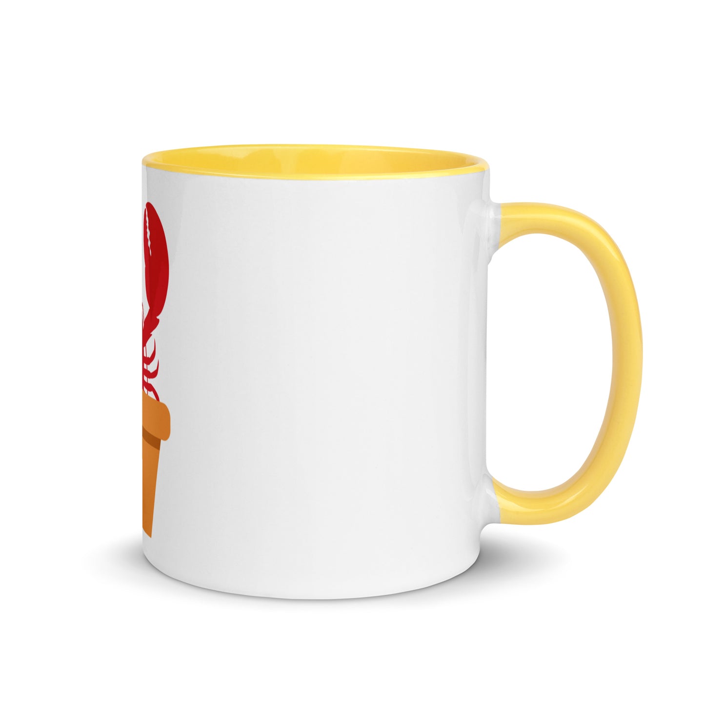 Coastal Maine Inspired Mug with Color Inside